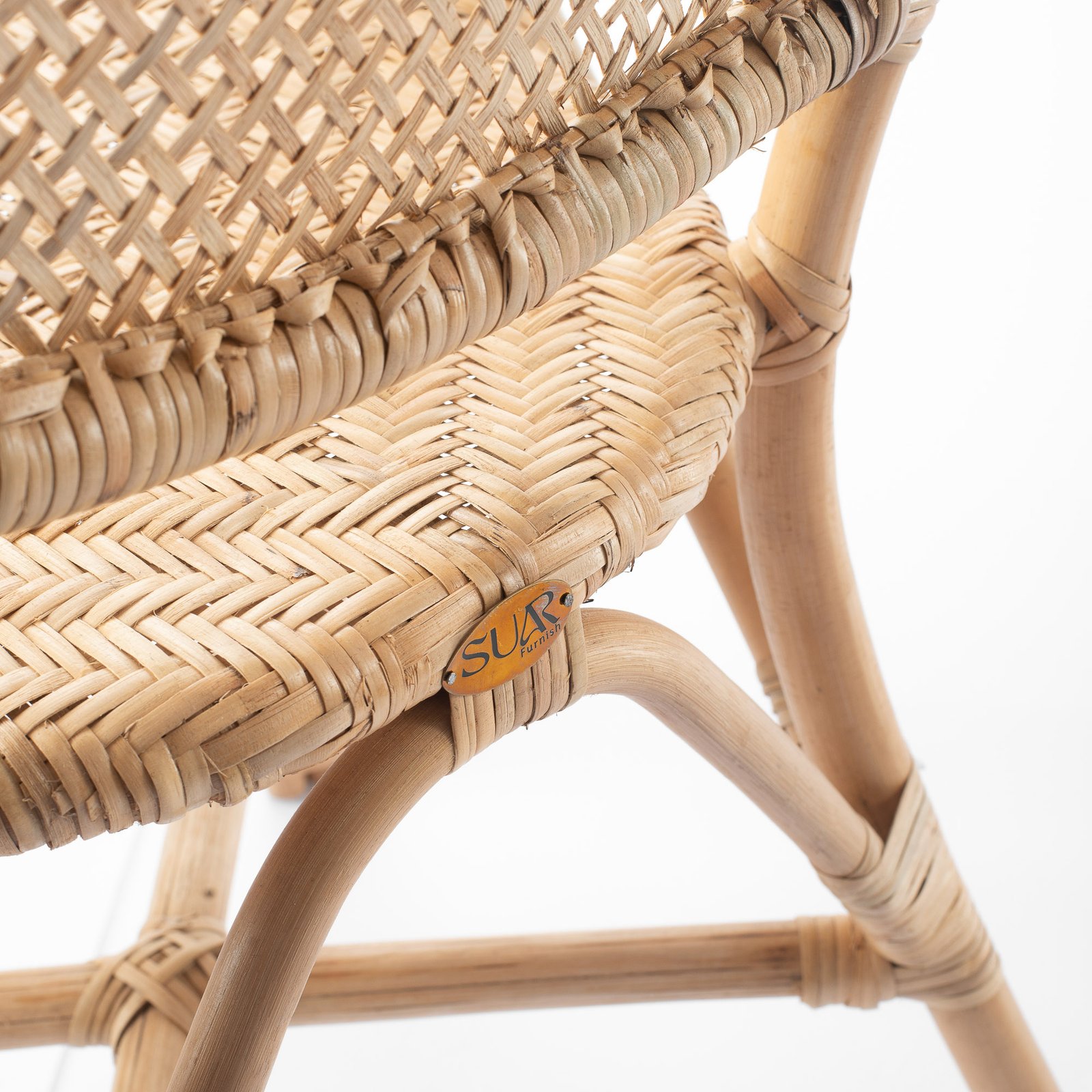 BOHO RATTAN BISTRO CHAIR Thumbnail